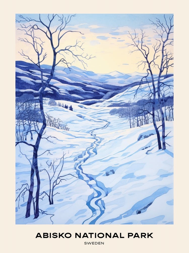 Abisko National Park Sweden 2 Poster