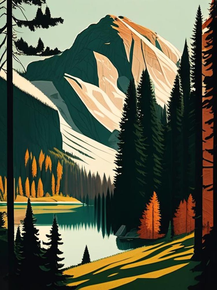 Durmitor National Park Montenegro Retro