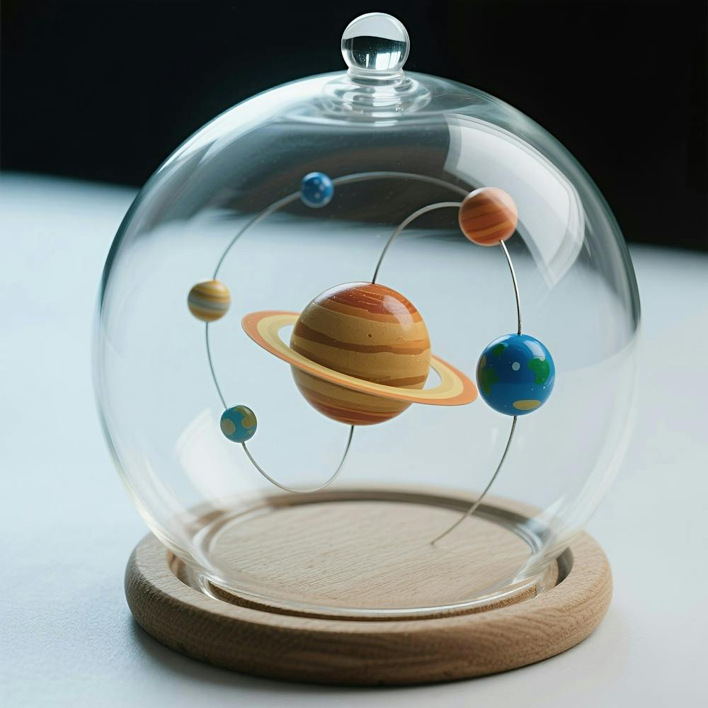 Planets In A Glass Dome 1