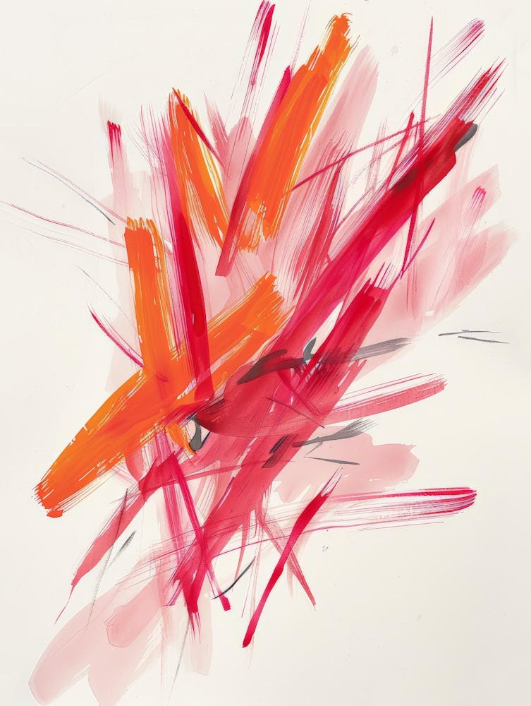 Abstract Brushstrokes 25