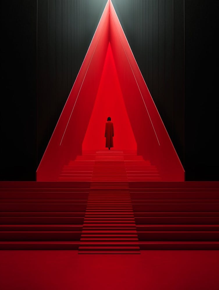 Minimalist Geometry Abstract Illustration 7