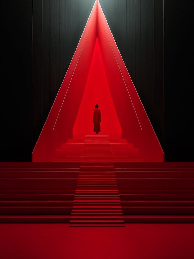 Minimalist Geometry Abstract Illustration 7