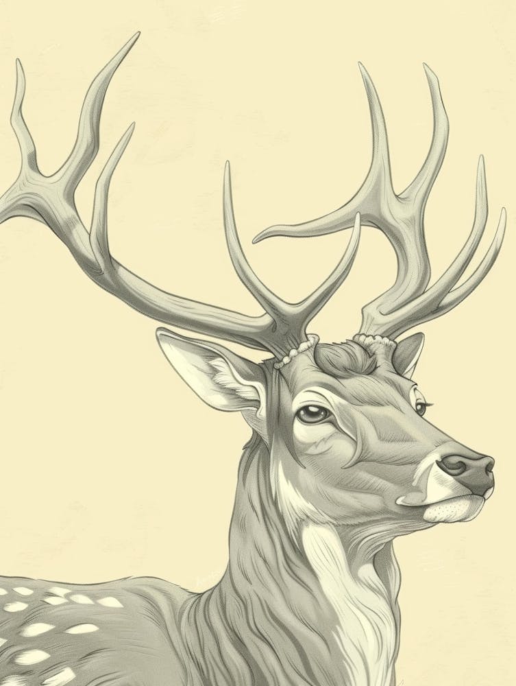 Deer Head 22