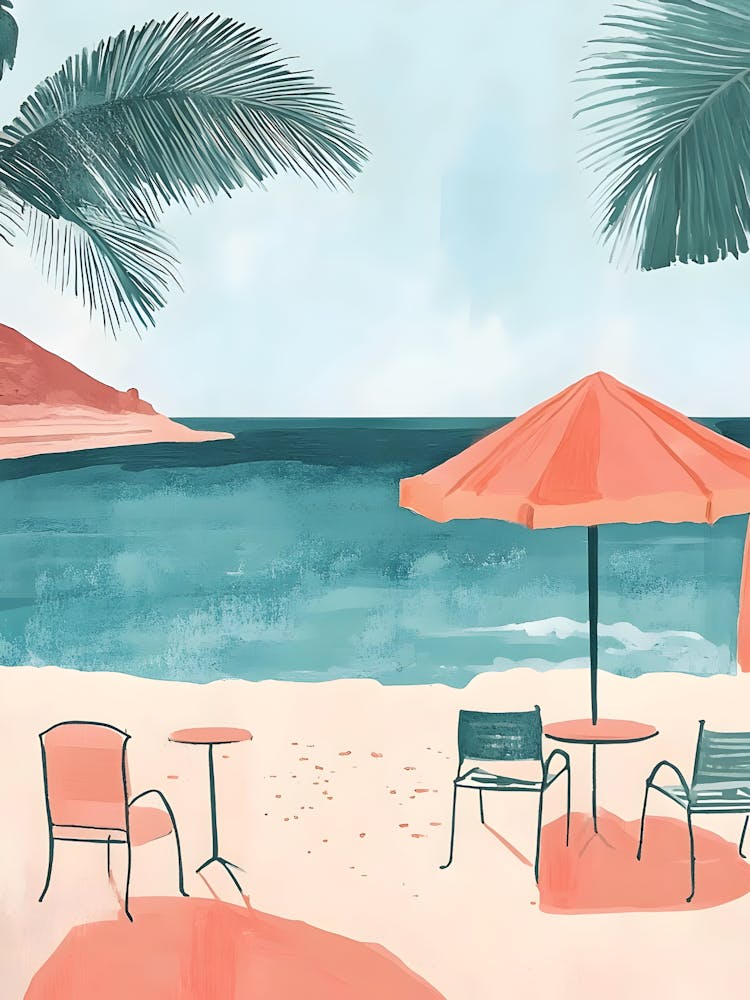 Beach Canvas Print 2