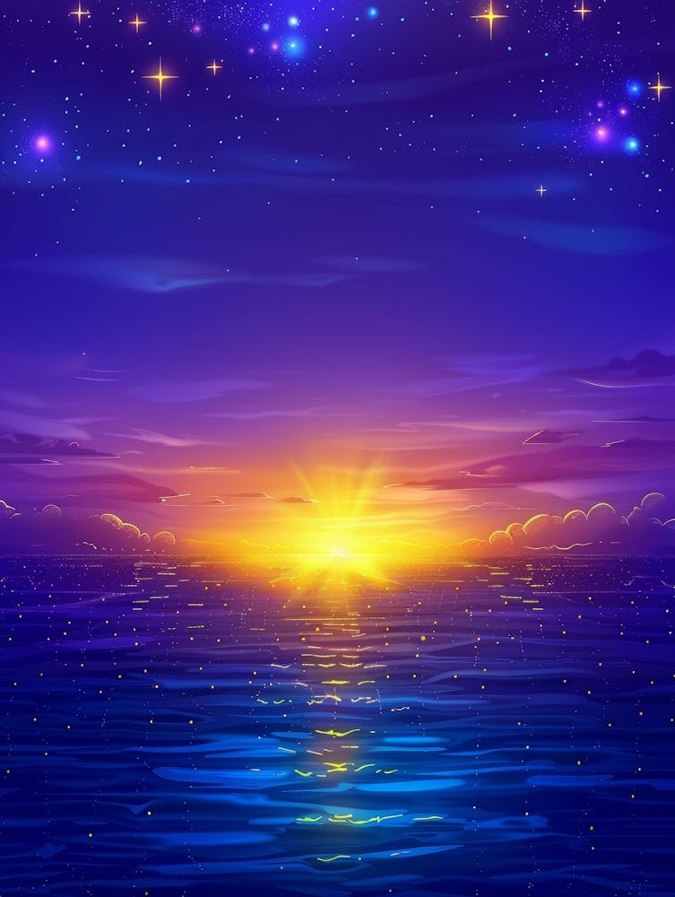 Sunset In The Sea 3