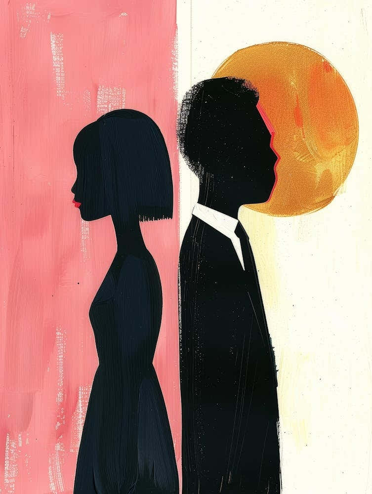 Portrait Of A Man And Woman 1