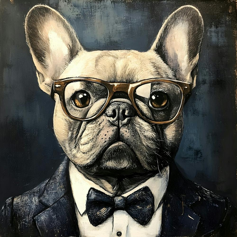This Frenchie Is All Business 2