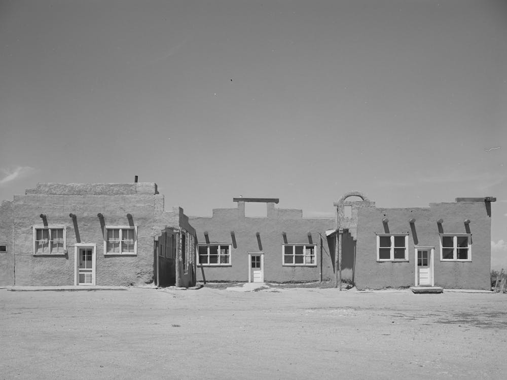 Schoolhouse, Garcia, Colorado By Russell Lee