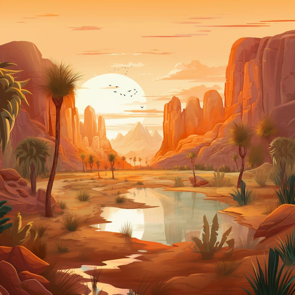 Wüstenlandschaft 2