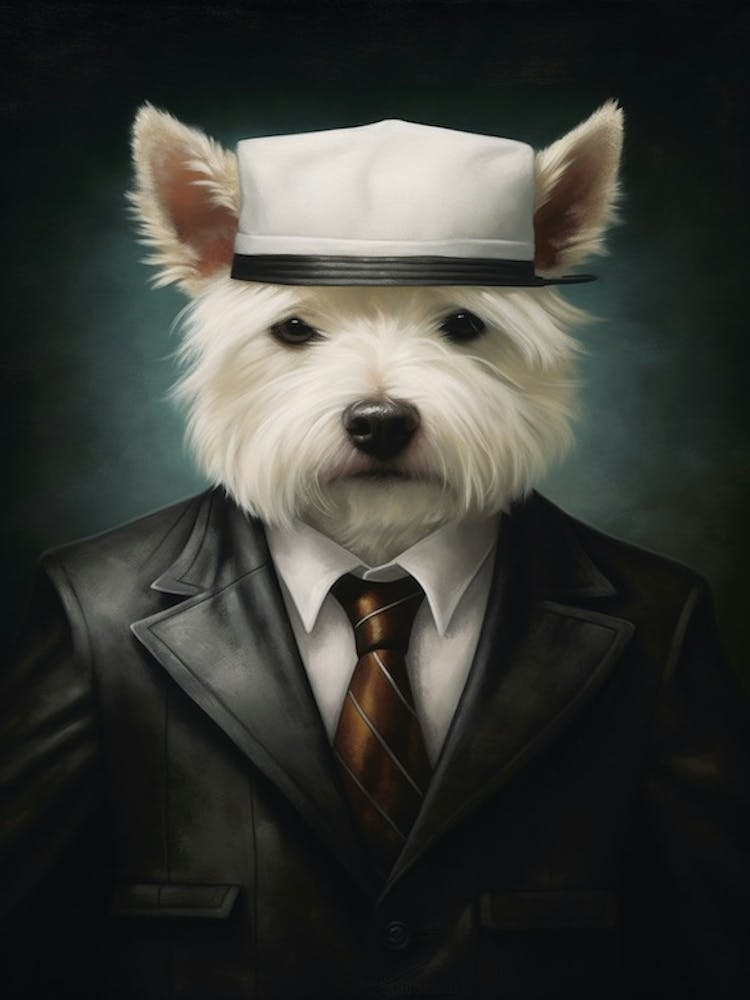 Gangster Dog West Highland White Terrier 3