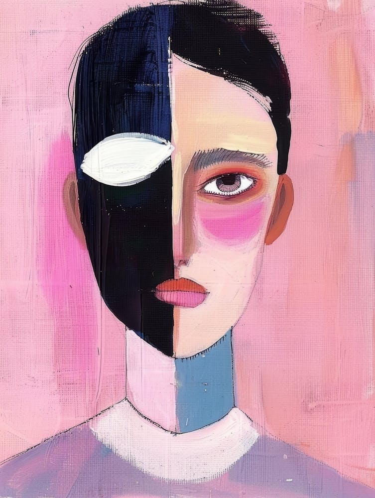 Fille Au Masque