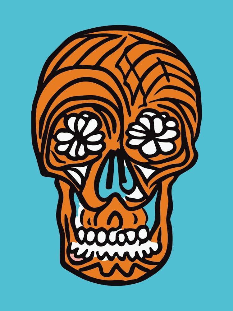 Day Of The Dead Skull