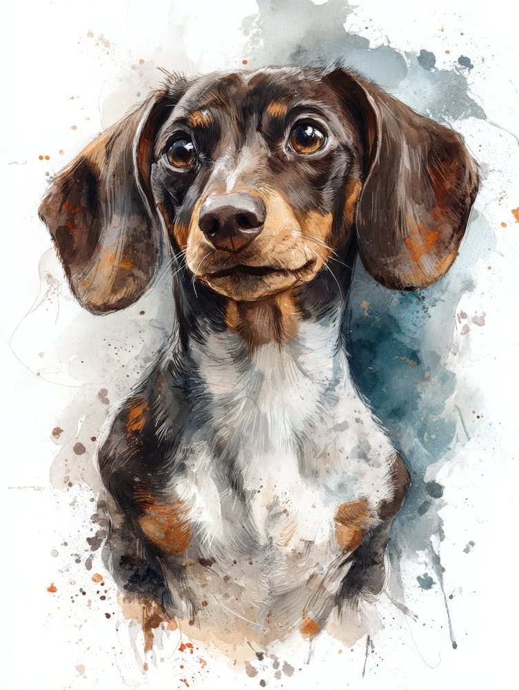 Aihrgdesign Isolated Watercolor Painting Of Dog Portraits Dac 7db4e287 E9cf 47ea 8722 73aaefe64023 0
