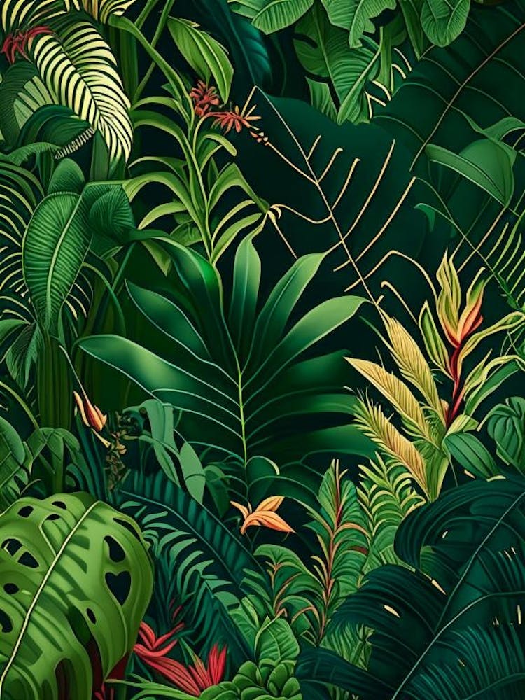 Jungle Patterns 7 Botanicals