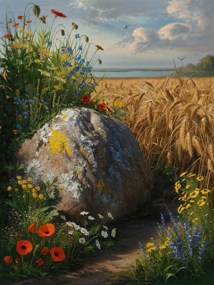 Stone In A Field 2