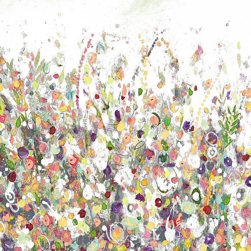 Orange Yellow Floral Meadow