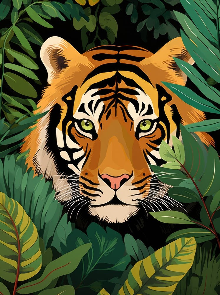 Tiger In The Jungle 4