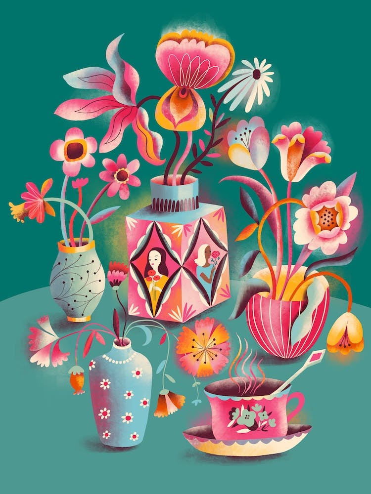 Glowing Still Life