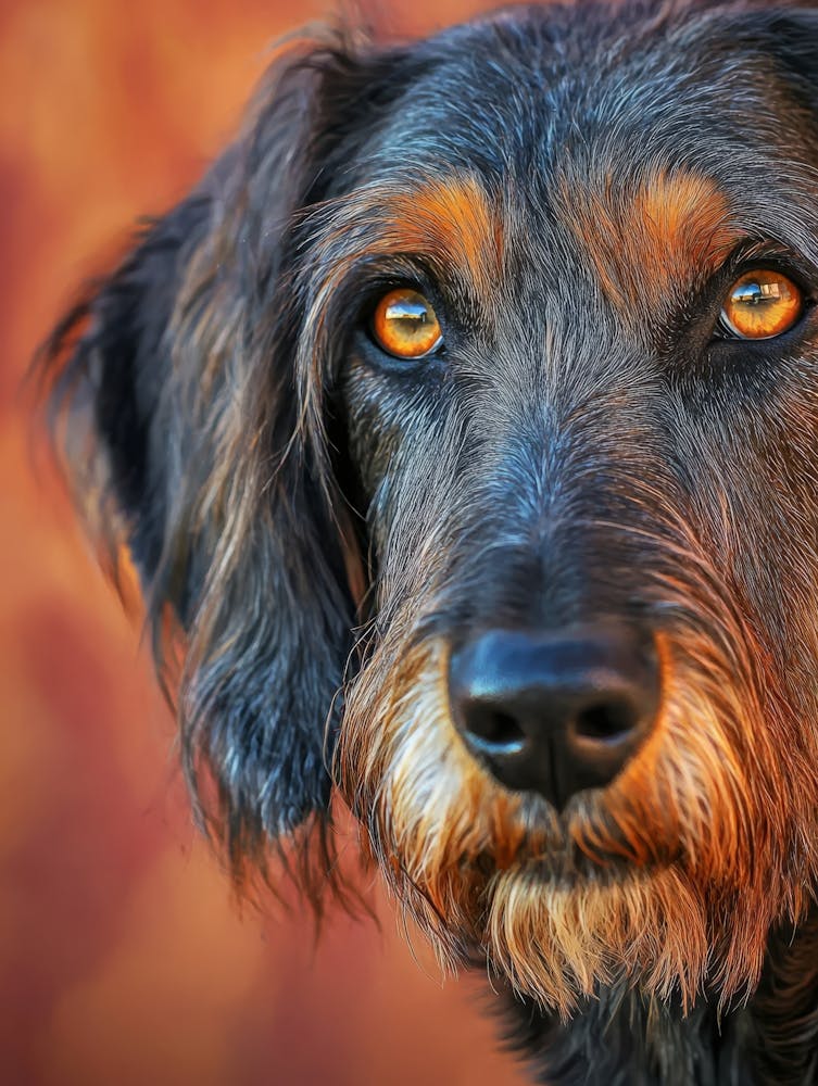 Dachshund. Generated AI. 10