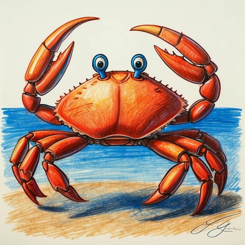 Crab On The Beach 12