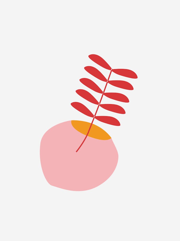 Flower With Leaves