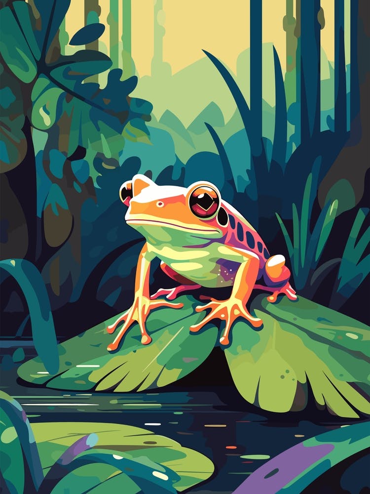 Frog In The Jungle 3