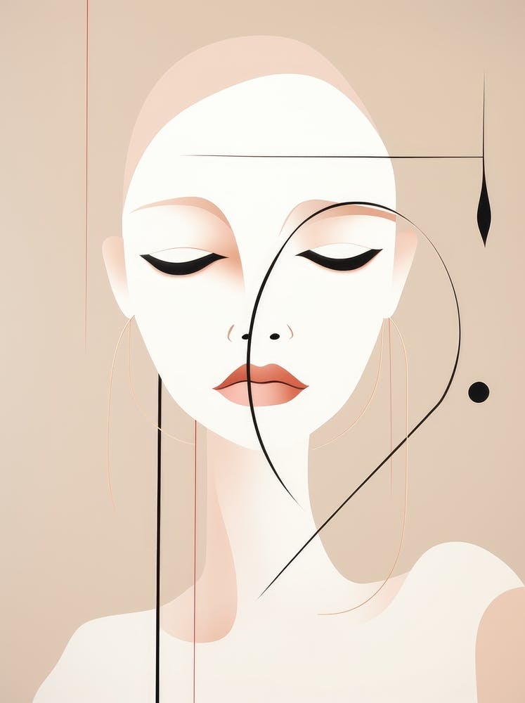 Abstract Of A Woman 12