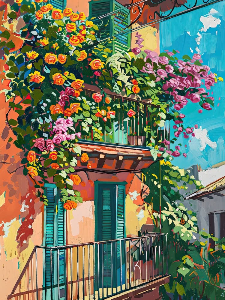 Balcony Painting In Valencia 2