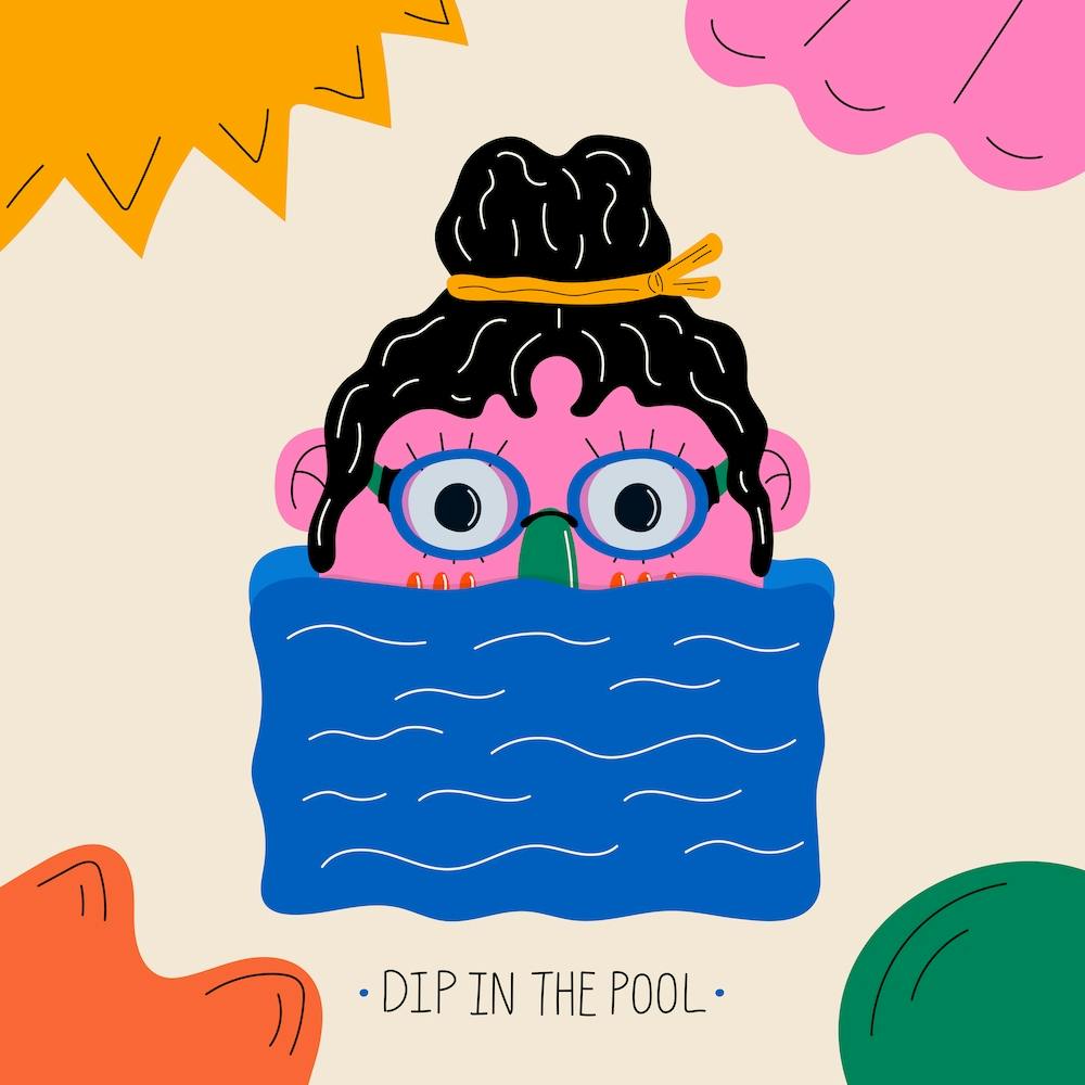 Dip In The Pool Square