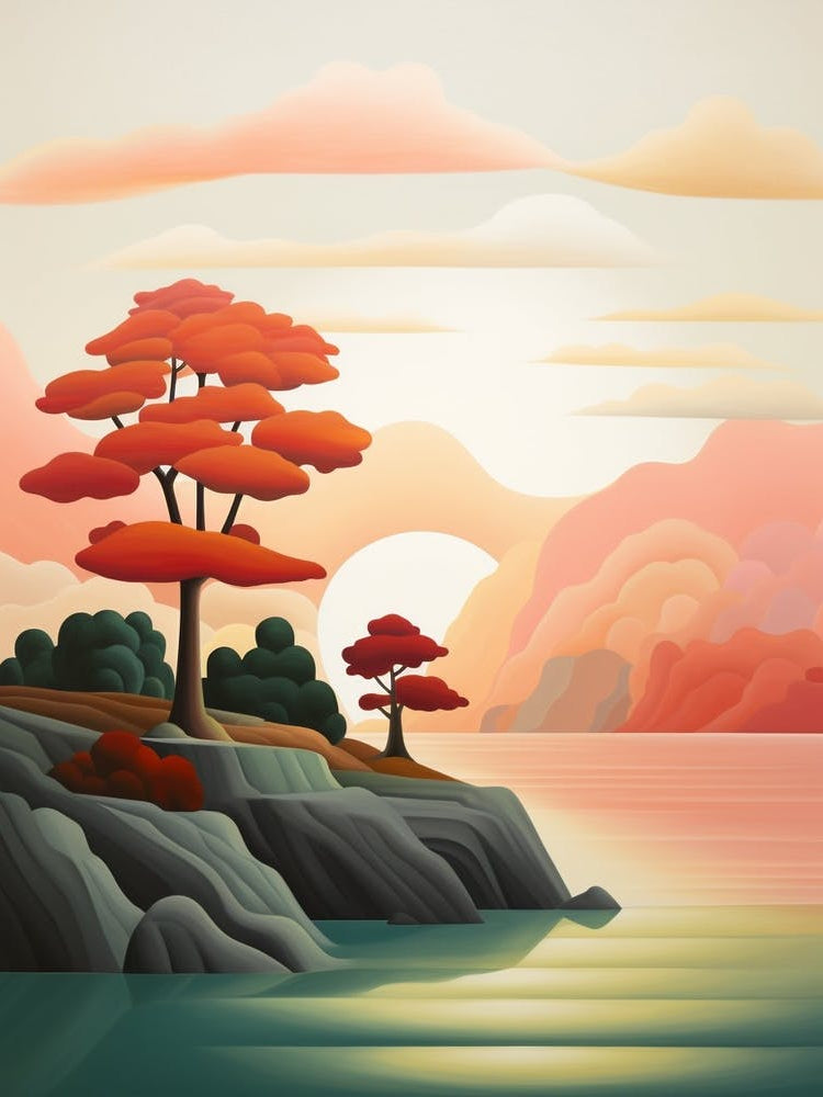 Island Abstract Minimalist 6