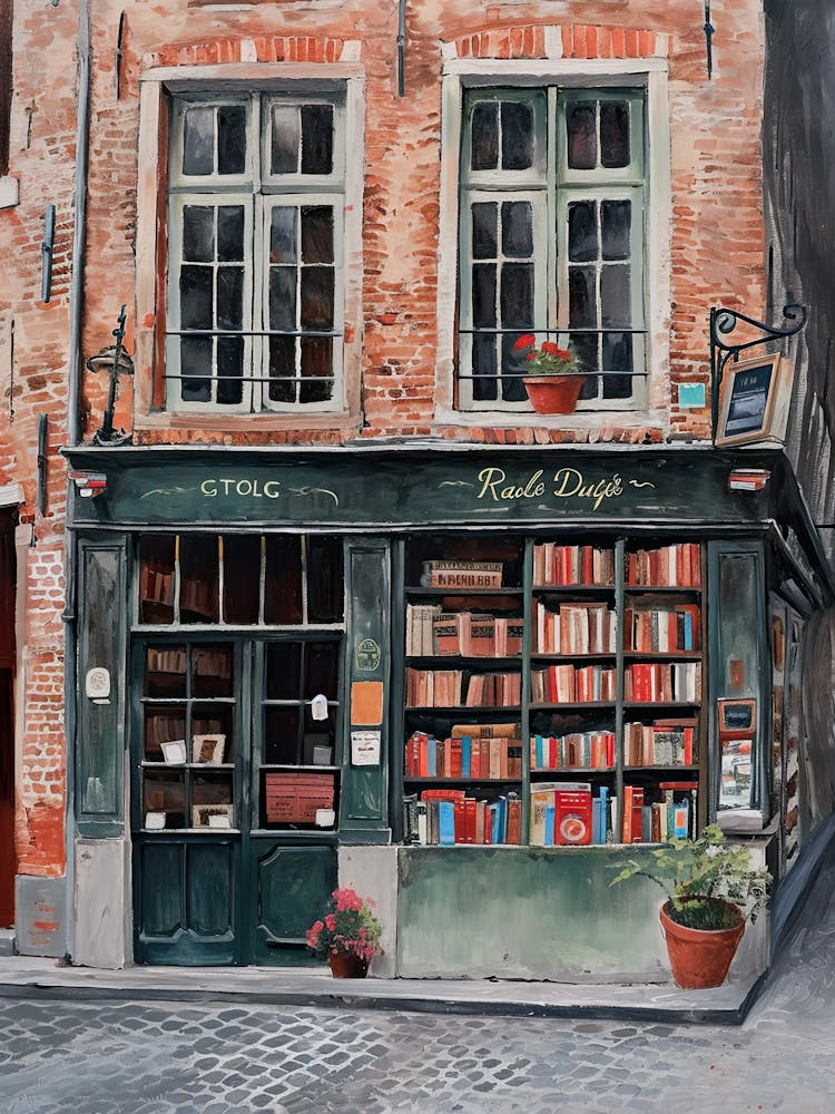 Bruges Book Nook Bookshop 3