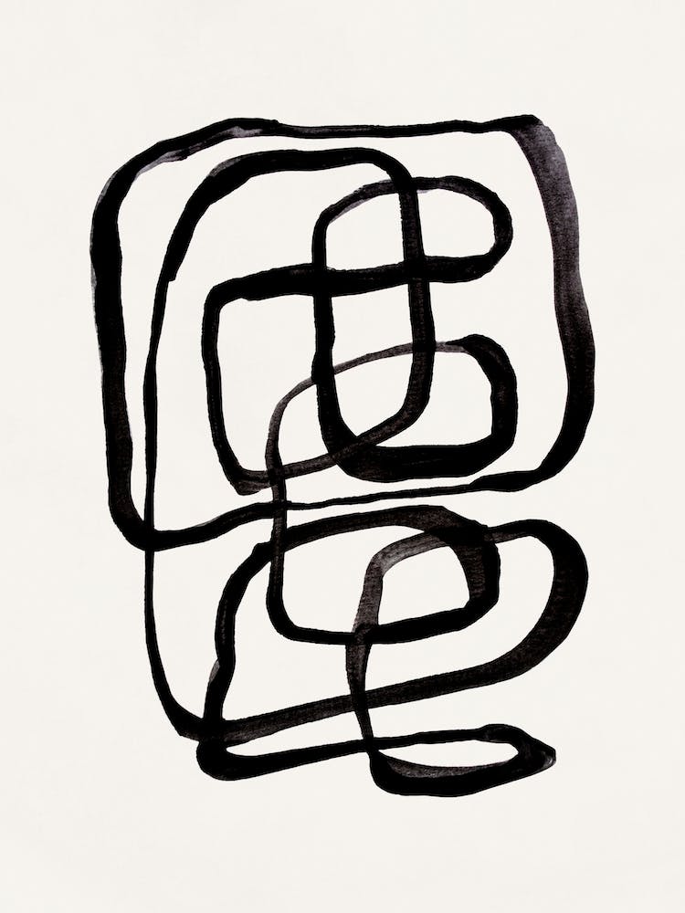 Linien Quadrat 1