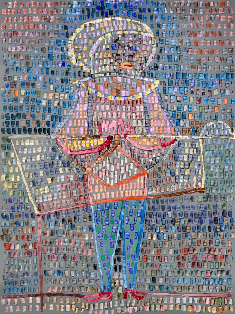 Junge im Kostüm Von Paul Klee (1931) | Vintage-Kunst | Wandkunst | Expressionismus | Kubismus | Surrealismus | FParrishs |