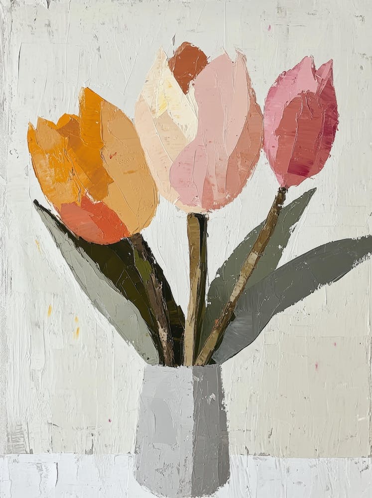 Tulips In A Vase 92
