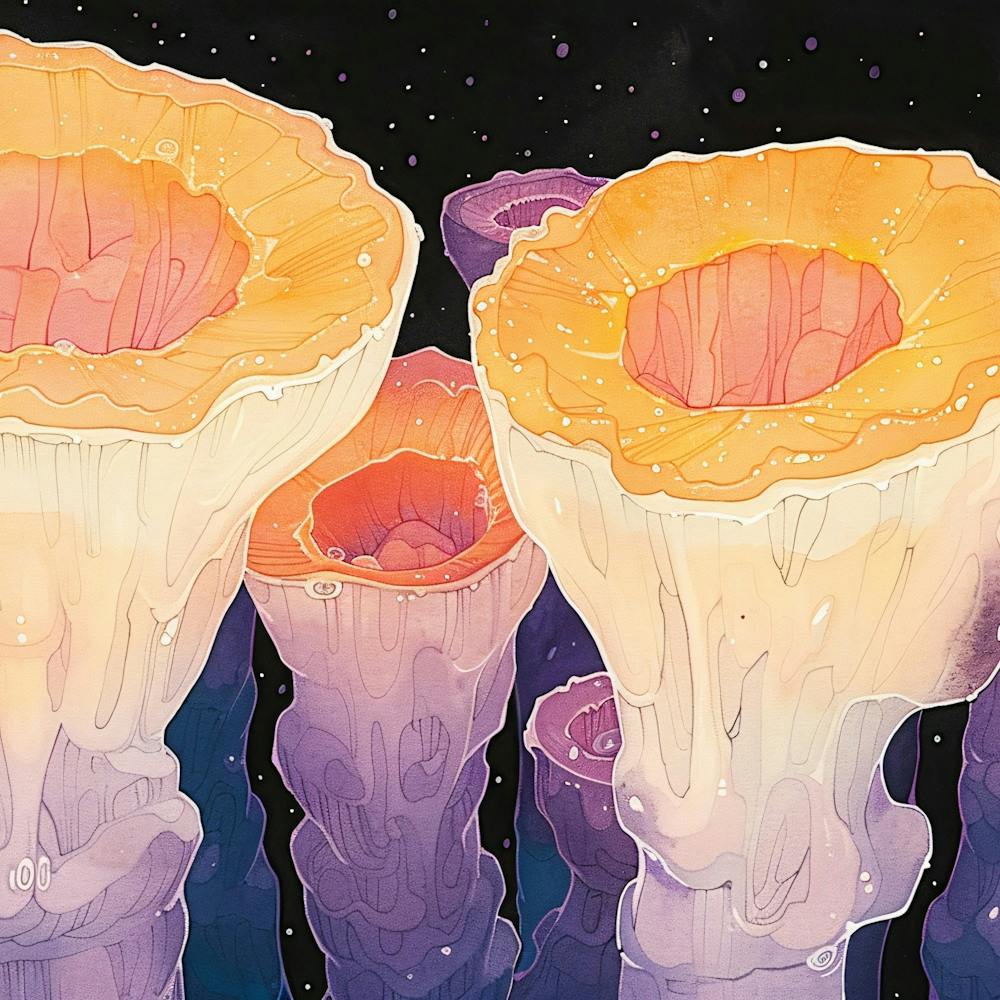 Mushroom Painting
