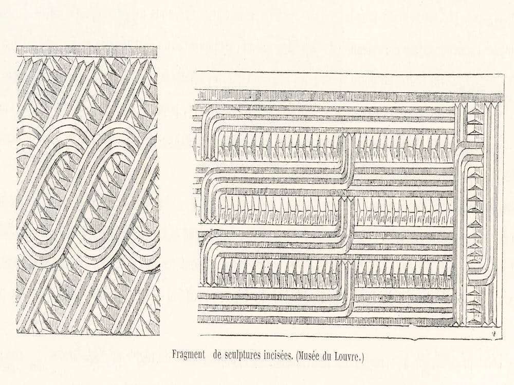 Incised Design, Albert Racine