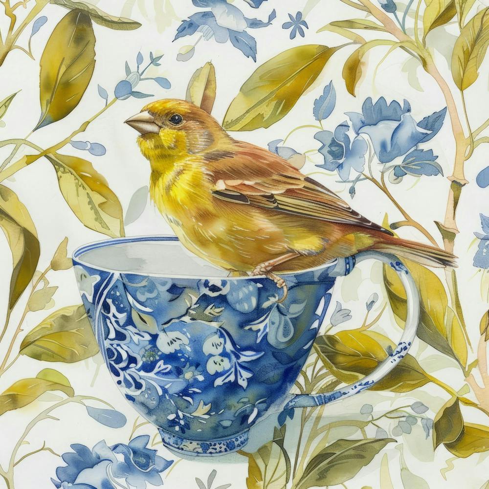 Bird In A Teacup