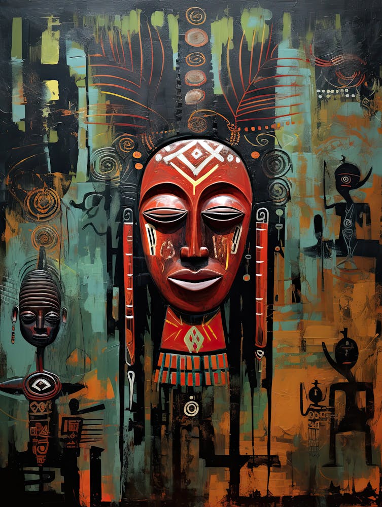 Maasai Mysteries - African Masks Series