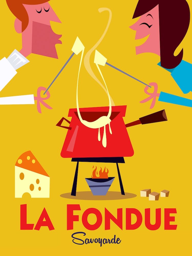 La Fondue Savoyarde Poster