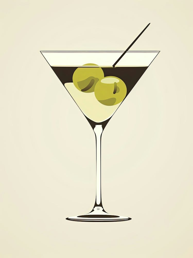 Mid Century Modern Gimlet Floral Infusion Cocktail 1