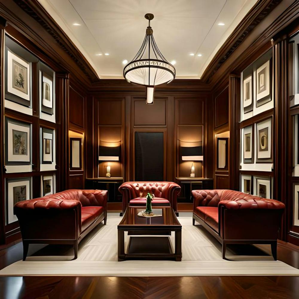 Modern Upscale Living Room