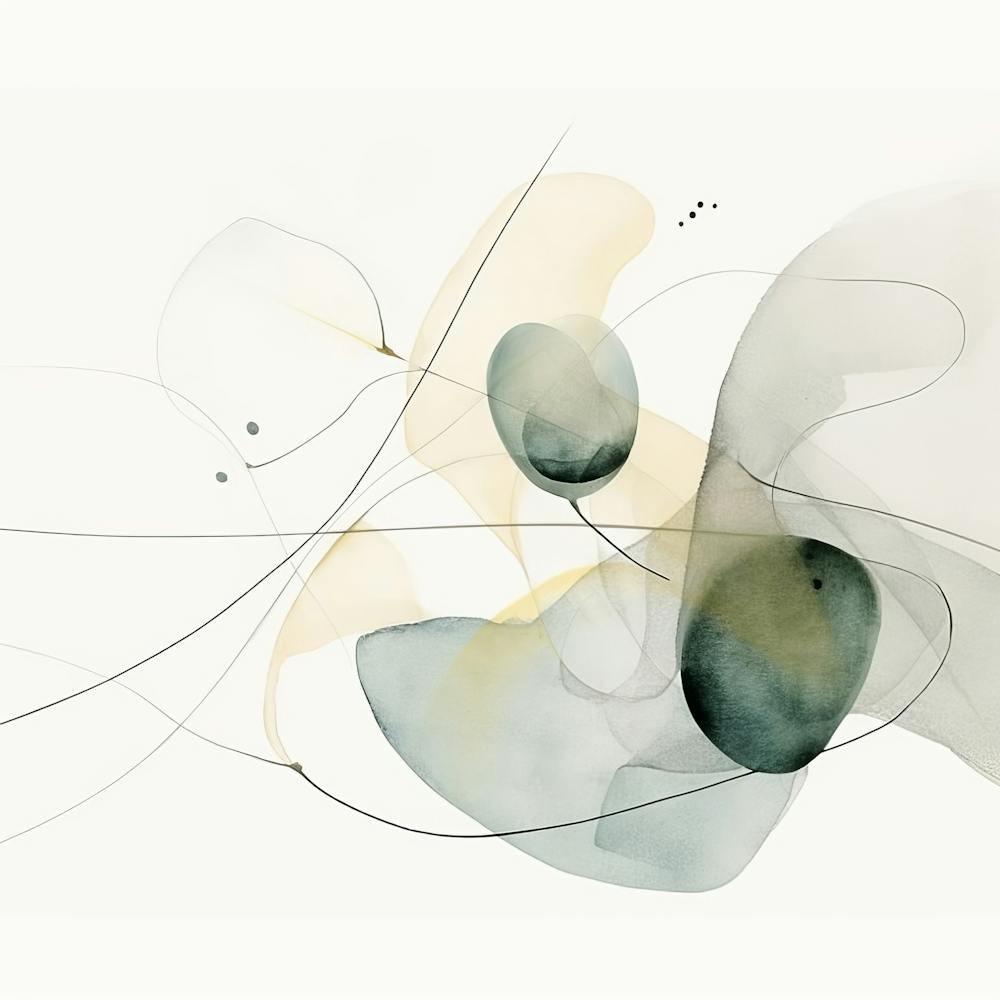 Watercolor Abstract Organic 13
