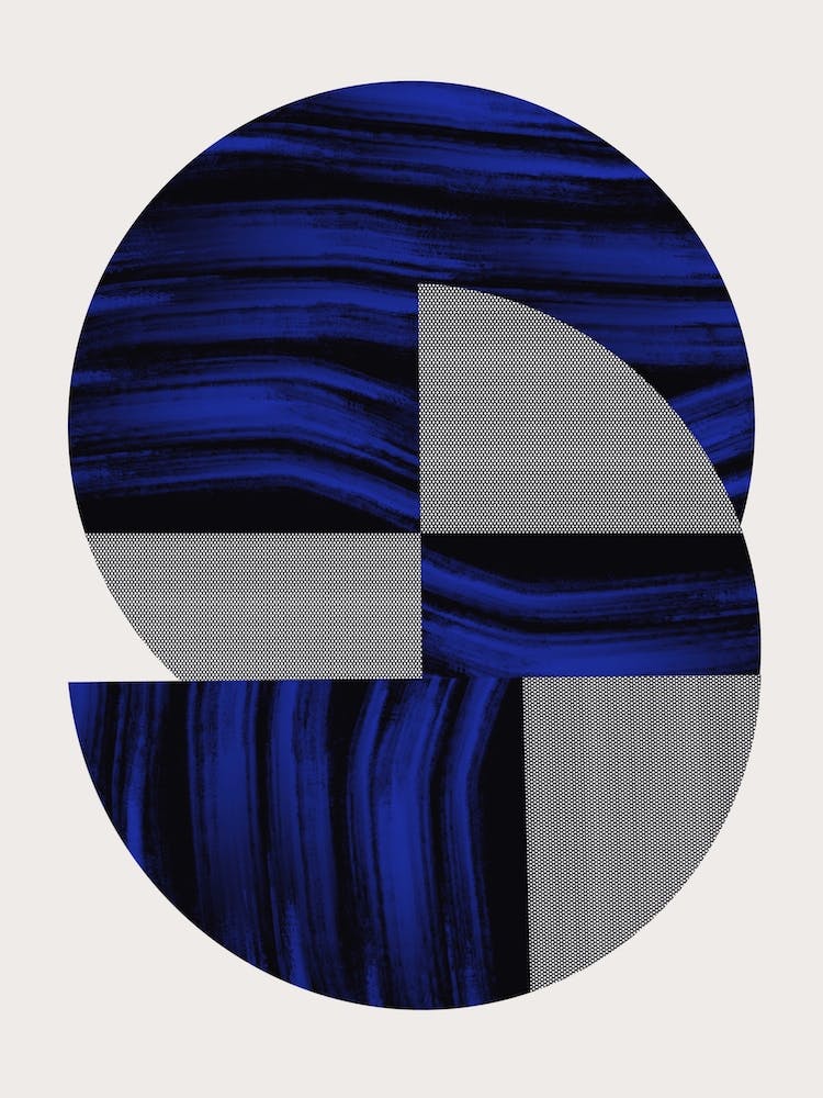 Scandinavian In Blue And Black 2