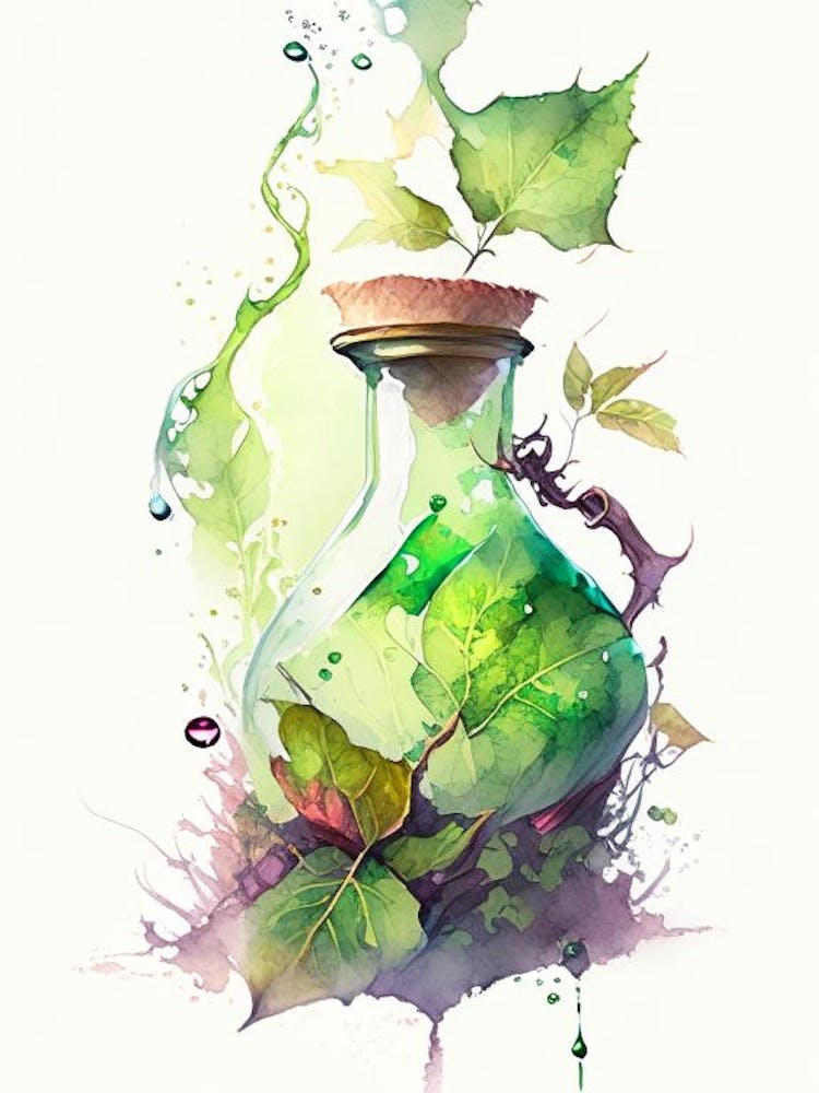 Poison Ivy Potion Pop Art 1