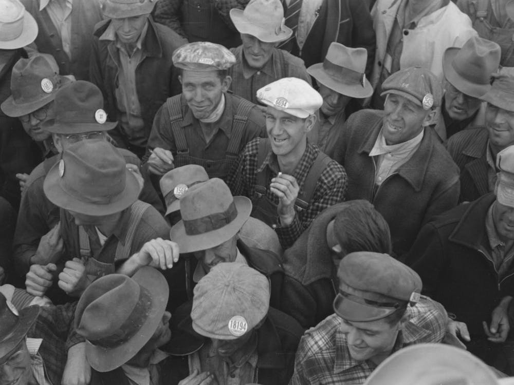 Untitled Photo, Possibly Related To Workmen At Umatilla Ordnance Depot At Beer Party Given By Contractor In 1