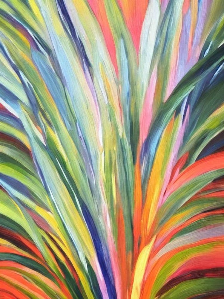 Dracaena 2 Impressionist Painting