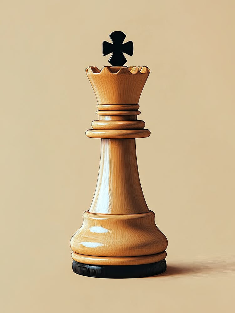 Chess King Piece