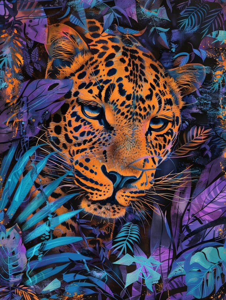 Leopard In The Jungle 52