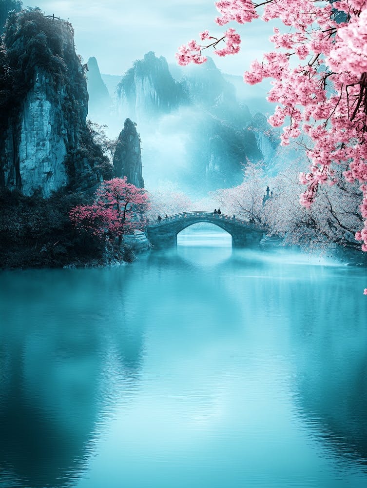 Chinesische Kirschblüten 6