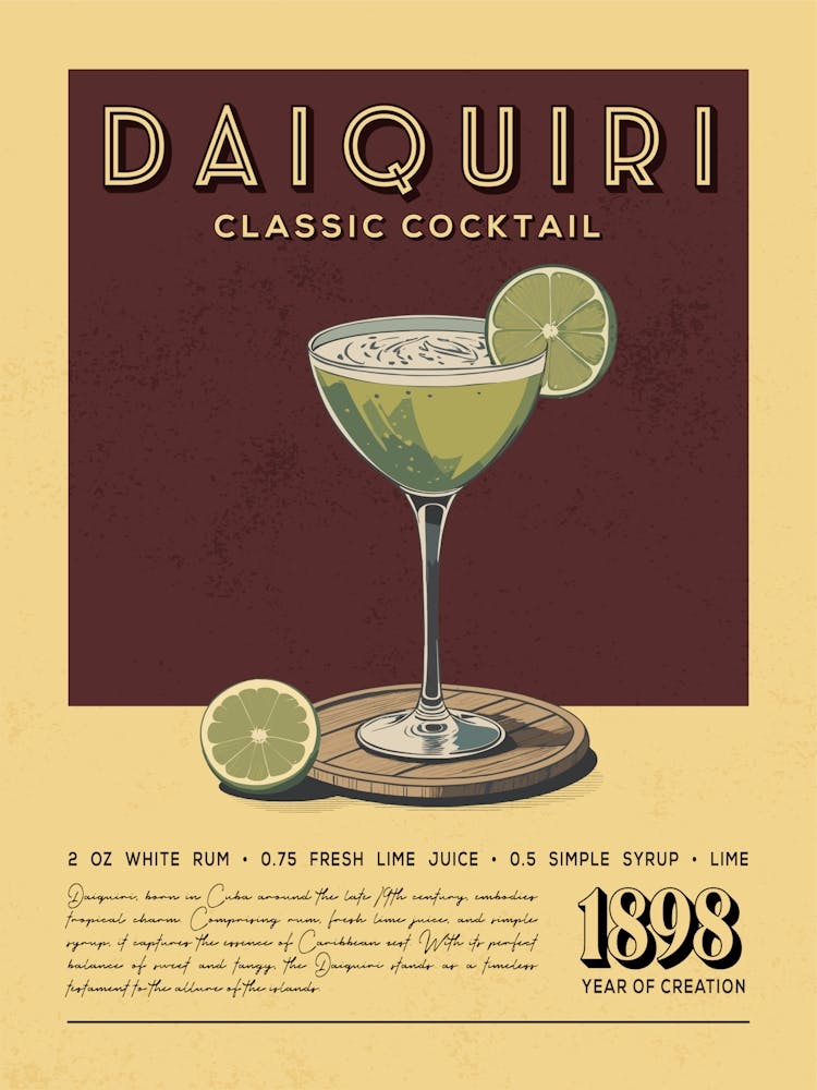 Daiquiri Classic Cocktail